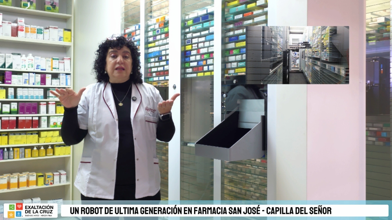 UN ROBOT EN FARMACIA SAN JOSE