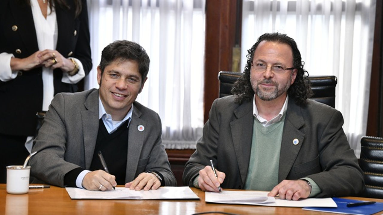KICILLOF SUSCRIBIÓ CONVENIOS EN MATERIA DE INVESTIGACIÓN CIENTÍFICA Y DESARROLLO AGRARIO