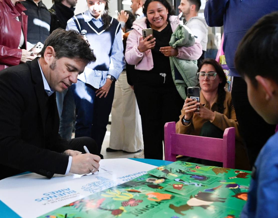 KICILLOF INAUGURÓ LA NUEVA CASA DE LA PROVINCIA