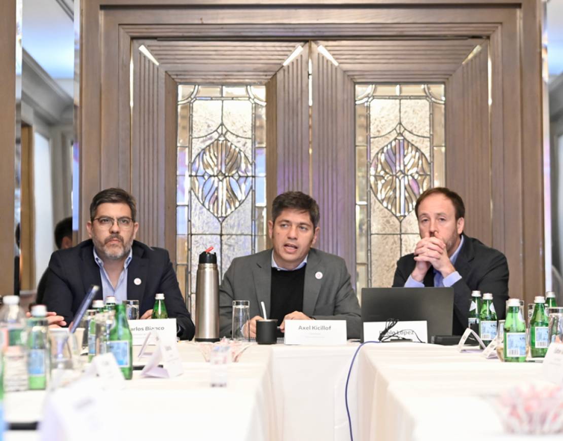 KICILLOF SE REUNIÓ EN NUEVA YORK CON EMPRESARIOS Y REPRESENTANTES DE FONDOS DE INVERSIÓN